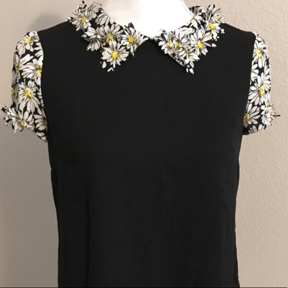 Maeve Sunflower Decal Blouse